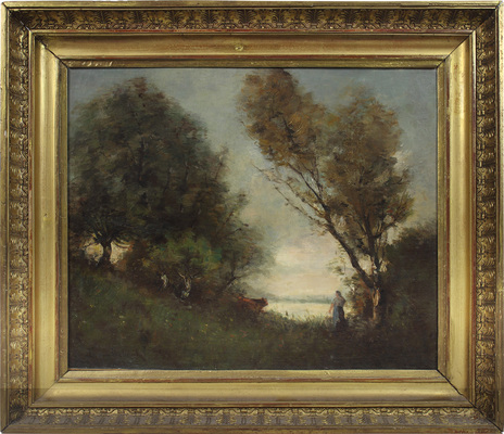 Труибер Поль-Дезире. У реки 